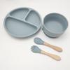 Traje de vajilla creativa nuevo 21 nórdico para niños plato de aprendizaje para comer plato portátil para suplementos alimenticios en stock