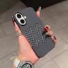 Funda magnética para iPhone 16 Pro Max, esmerilada, con patrón de fibra de carbono de Apple 15, funda protectora de PC resistente a caídas de 14 pulgadas.