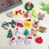 Acessórios de Natal Broche de Pelúcia Fofo Boneca Boneca Pingente de Bolsa DIY Pin Bijuteria Acessórios de Vestuário