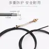 Cable de freno de vehículo eléctrico Cable de freno delantero de coche a batería Cable de freno trasero Cable del acelerador Cable de tracción Cable de freno trasero de triciclo Cable de freno de tambor