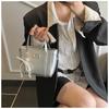Bolsos Pequeños de Moda Tendencia de Este Año para Mujer, Bolso Cruzado Versátil Nuevo Primavera 2026, Bolso de Mano Estilo Coreano Casual, Bolso Cubo