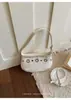 Bolso Pequeño Retro de Gama Alta para Mujer, Nuevo Diseño de Moda de Comercio Exterior Transfronterizo, Bolso de Hombro tipo Silla, Bolso Cruzado de Hombro Único, Moderno