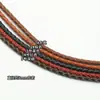 Linha de cera de 1,5mm DIY cordão de cera 3mm corda Kraft multicolorida proteção ambiental material de pulseira cordão de colar tecido à mão