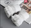 Mangas postizas de encaje para mujer, mangas decorativas para ropa, mangas de suéter, puños postizos, mangas postizas, mangas cortas