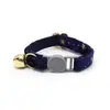 Una generación de moda lindo collar para gato grabado láser transfronterizo Campana seguridad collar para gato collar para gato Nuevo