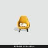 Silla mecedora de rana Adornos hechos a mano lindos Decoración de escritorio para el hogar Grano lindo Carro de madera DIY Tendencia Juego Pequeños adornos de resina Manualidades