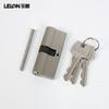 Cilindro de Cerradura de Latón Macizo de Doble Apertura Lado Igual para Puertas Grandes de Aluminio con Rótula de Rotura Térmica Estándar Europeo 70, Puerta de Madera Interior Puerta de Aluminio Cilindro de Cerradura Antirrobo
