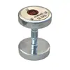 Halteres Galvanizados Aço Puro Sólido Fixo Anti-Ferrugem para Homens, Mulheres e Crianças Fitness Barra de Musculação Caseira Halteres Inodoros