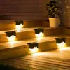 Lámpara de Pared Solar Gruesa para Patio Exterior, Lámpara Guía Led para Jardín y Casa, Lámpara Impermeable para Peldaños de Escalera
