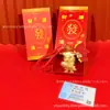 2026 Oro Puro 999 Caballo del Zodiaco Amuleto de la Suerte Colgante Llavero de Coche Llavero de Caballo de la Fortuna de Dibujos Animados Regalo Venta al por Mayor