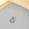 Nuevo Lanyard para Teléfono Móvil de Tarjeta de PVC Ecológica Junta Extraíble Forma de T Hecho a Mano Simple y Versátil Clip sin Perforación