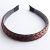 Accesorios para el cabello estilo coreano, peluca ensanchada multicolor, banda para el cabello con trenza doble, accesorios para el cabello, trenza de espina de pescado, diadema con giro dulce, accesorios