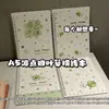 Cuaderno de Espiral de Trébol de Puntos A5 Alto Valor Estudiante Engrosado Material de Diario Estilo Ins Cuaderno de Clase para Niña