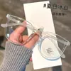 Armazones de anteojos de alta definición, armazón grande, ultraligeros, sin graduación, micas transparentes, estilo mujer, aptos para vendedores ambulantes, con protección contra luz azul, venta al por mayor