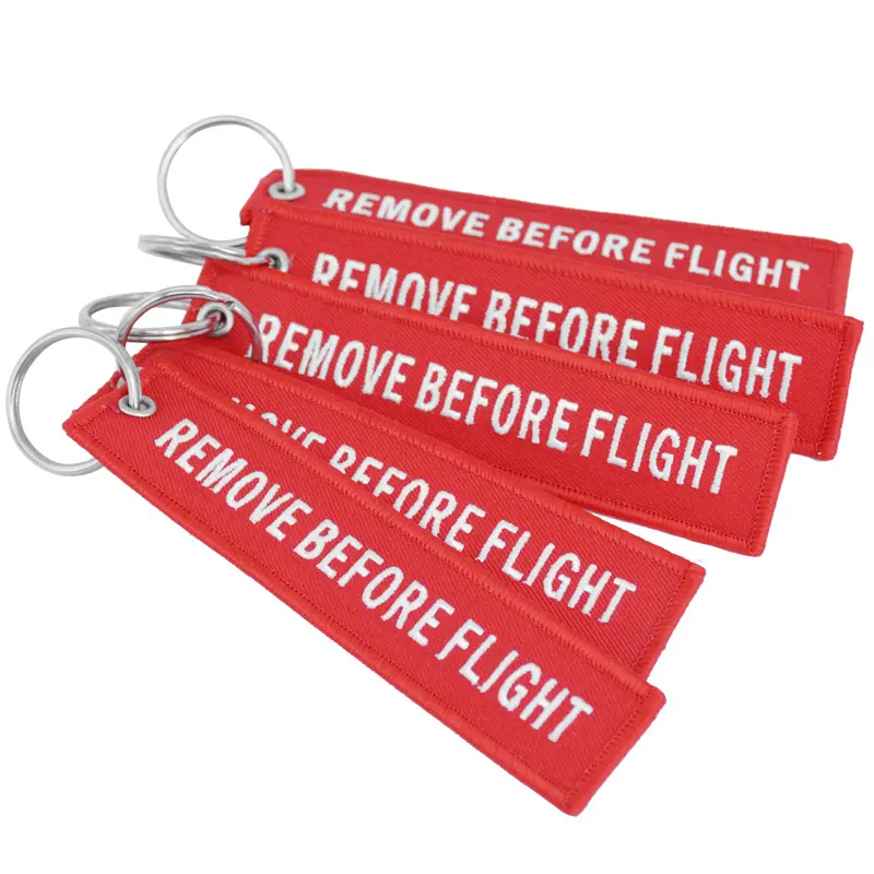Remove Before Flight Red Embro