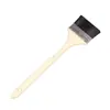 Cepillo Negro de Cerdas con Mango Largo, Cepillo de Limpieza Industrial Marino, Cepillo para Polvo de Espacios de Máquinas Herramienta, Pincel Doméstico para Pintar Paredes