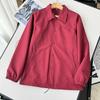 Estilo Japonés 24 Primavera Nuevo Ropa de Pareja Casual Chaqueta Coach Año del Zodíaco Rojo Año Nuevo 466732