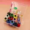 Caja de Costura Doméstica Práctica Set de Agujas e Hilo para Coser Bolsa de Costura Portátil para Estudiantes Caja de Almacenamiento de Buena Calidad Costura y Costura