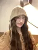 Boina Color Camello para Otoño e Invierno para Mujer, Gorra de Periodista Retro Marrón, Elegante Sombrero Octogonal, Sombrero de Pescador Adelgazante