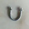 Gancho de radiador prego grampo de tubo de ar haste de suporte de expansão padrão nacional tubo galvanizado grampo de ferro haste de grampo de ferro de jardim grampo de vergalhão