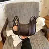 Bolsa de Axila de Grande Capacidade Feminina Outono Inverno 2026 Novo Estilo Design de Nicho Bolsa de Ombro Único Transversal Casual para o Dia a Dia Bolsa Dumpling