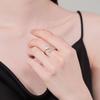 Anillo Abierto Panal Libélula Piedra Luna Transfronterizo Amazon Simple Personalidad Ajustable Comercio Exterior Europeo y Americano
