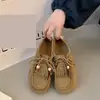 Otoño 2025 Suela Suave Cómodos Zapatos Canguro Retro Birkenstock Moda Femenina Populares Mocasines Slip-On
