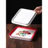 Platos de Melamina Xiangyuan para Restaurantes y Hoteles, Platos de Servicio Comerciales, Platos para Guarniciones de Restaurante de Hot Pot, Platos Rectangulares para Barbacoa