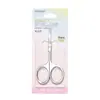 Tixiang tijeras para cejas pequeñas tijeras de belleza para cejas recortador punta de acero inoxidable pestañas postizas maquillaje belleza tijeras para vello de la nariz