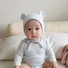 Gorro para Bebé Primavera Otoño Invierno Gorro con Protección para las Orejas Lindo Estilo Coreano Súper Lindo Cubrecabezas Gorro Cortavientos Unisex para Bebé Gorro Cálido para Exteriores