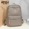 Mochila de Viagem Tecido Oxford Acolchoada Bordada Moda Feminina Tendência Estilo Coreano Nova Primavera 2026