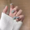 Uñas postizas estampadas cortas, medianas y largas más vendidas, Uñas portátiles, Uñas postizas, Productos terminados al por mayor, Los diseños se pueden diseñar con imágenes y muestras