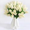 Tulipanes Artificiales PU Flores Falsas Mini Estilo Nórdico Boda Decoración del Hogar Accesorios Flores Artificiales Gama Alta Realistas