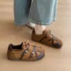 Zapatos de Entrenamiento Alemanes de Suela Gruesa Versátiles Estilo Retro Más Vendidos Zapatillas Ocultas para Aumentar la Altura de Mujer 2026 Súper Calientes Nuevos Zapatos Deportivos Casuales de Otoño