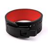 Cinturón de fitness de piel de vaca en stock sentadilla tirones fuertes soporte de cintura equipo deportivo protector profesional hebilla rápida levantamiento de pesas levantamiento de potencia venta al por mayor