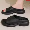 Pantuflas Casuales de Plataforma con Suela Gruesa para Mujer, Nuevas de Moda Verano 2026 Sandalias de Deslizamiento Versátiles, Pantuflas Frescas de Estilo Ins