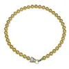 Collar Tahití Heishijia Perla Cabeza de Leopardo Diseño de Personalidad Sentido del Diseño Leopardo Perla Dorada Nanyang Collar de Perlas