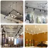 Venta al por mayor del fabricante Riel Guía Engrosado Barra Telescópica Foco LED Luz de Riel Juego Completo Riel de Techo Boom para Riel Comercial