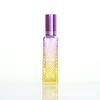 Botella de aceite esencial de 10 ml con bálsamo de pera, degradado bicolor, muestra de vidrio coloreado para perfume, botella separada, botella portátil con atomizador a presión