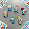 En Stock Lindos Accesorios Colgantes de Resina de Doraemon Accesorios para el Cabello Funda para Teléfono Decoraciones para Tazas Llavero Imán para Nevera