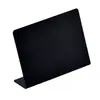 Quadro Negro de PVC em L Transfronteiriço para Restaurante Loja de Bolos Placa de Exibição de Preços Etiqueta de Preço Apagável Mini Quadro Negro