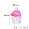 Yqt Bolsa Ciega Productos Sueltos DIY Accesorios de Resina Transparente Botellita de Leche Pequeña Adornos para Casa de Muñecas Miniaturas Comida de Juego