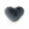 Colgante de Pompón con Forma de Corazón Transfronterizo al por Mayor, Decoración de Peluche para Coche, Llavero con Forma de Corazón para Parejas, Pompón del Día de San Valentín