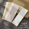 Marcadores de Libro de Papel, Tarjetas Rígidas, Papel de Arroz para Cartas, Marcadores en Blanco Creativos DIY de Caligrafía Gruesos de Doble Cara