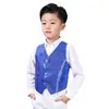 Chaleco de Lentejuelas para Niños Ropa de Baile Hip-Hop Jazz Performance Ropa de Baile de Pasarela Ropa de Performance para Niñas Niños