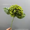 Película Western Americana Tacto a Mano Hortensia Accesorios para el Hogar Florales Lavable Hortensia de Cabeza Única con Hoja Accesorios de Boda