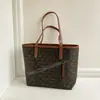 Textura Impressa 2025 Novas Bolsas Presbiopia Grande Capacidade Casual Roupa de Trabalho Moda Ombro Portátil Bolsa Tote Atacado