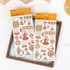 Tipetoys Estilo Chinês Guka Série Dunhuang Teto de Algas Dourado um Estilo Estética Arquitetônica Oriental Adesivos Teto de Algas Dourado