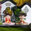 Suporte de Celular Tendência Estilo Chinês Dama da Dinastia Tang Oração por Boa Sorte, Suporte de Mesa Preguiçoso Vintage, Presente Criativo Cultural, Atacado de Fábrica