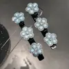 Novo Prendedor de Cabelo Trançado de Flor de Camada Dupla, Prendedor para Finalizar Cabelos Curtos, Prendedor de Borda do Cabelo, Acessórios de Cabelo, Prendedor para Franja na Parte de Trás da Cabeça